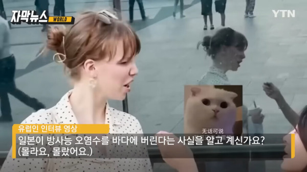 분노한 중국인이 미국 타임 스퀘어에 전광판에 올린 영상